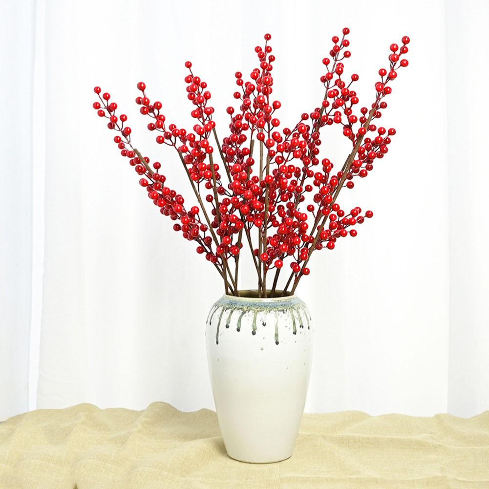 1 Bunch Artificial Berries 60/70cm Accessories Artificial