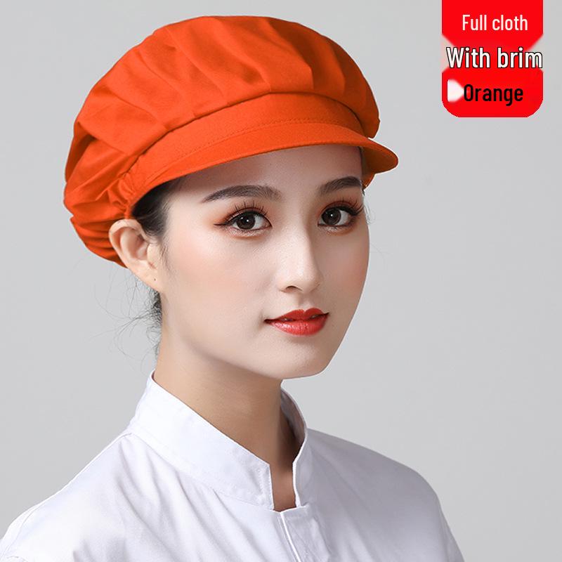 Dustproof Breathable Chef/Waiter Hat - Unisex Sanitary Kitchen Catering Hat