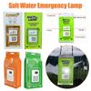 LED Salt Water Emergency Lamp Waterproof Portable Camping Emergency Lamp Reusable Saving Light for Picnic Fishing Equipment
