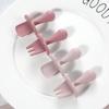 Silicone Baby Feeding Spoon Set - Soft-Head Training Spoons for Infants