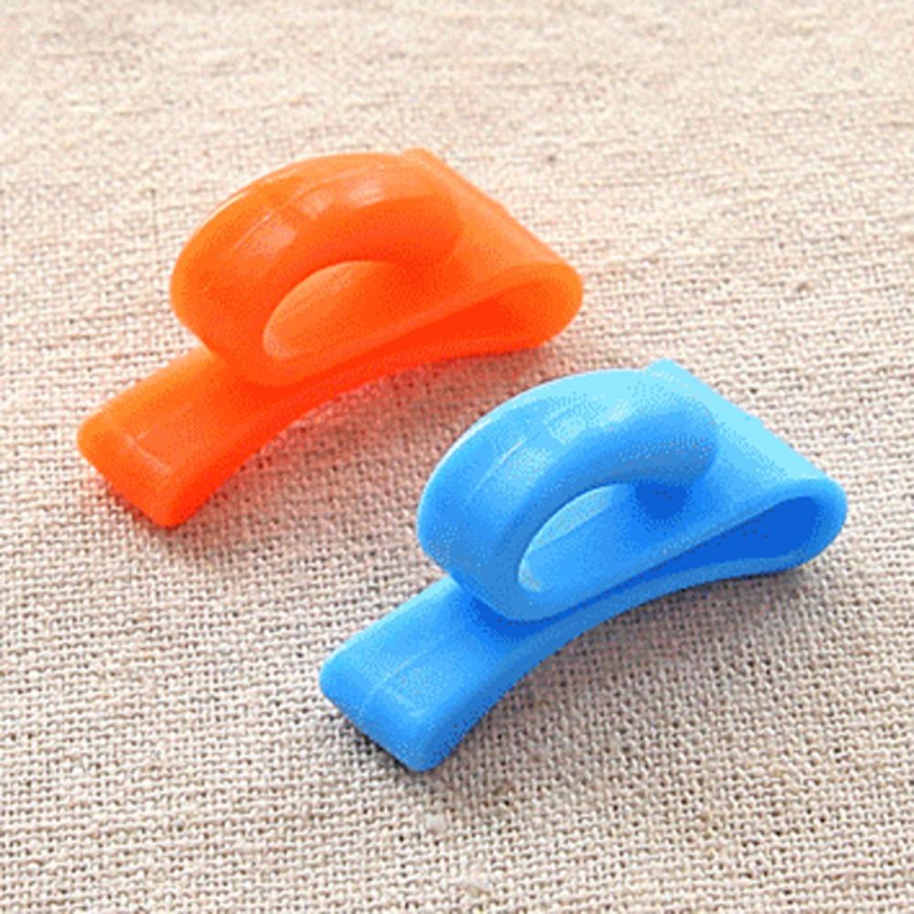 

Портативний гачок для сумки Захист від втрати Пластиковий затискач 2024 Кліпса для ключів Сумка Orange and Blue