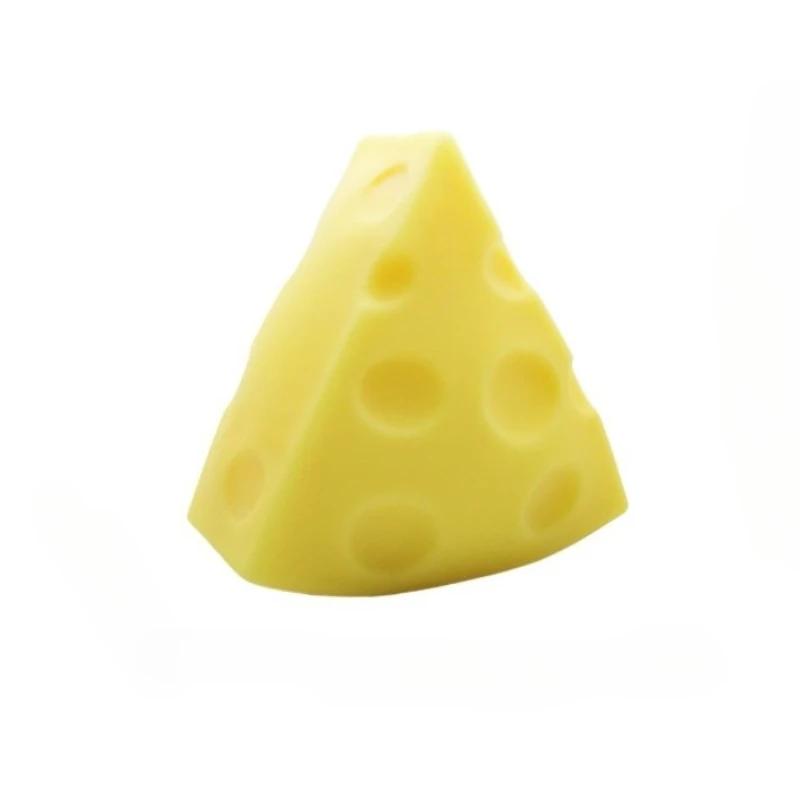 

Cheese Squishy Plaything Simulation Cheese Press Plaything Plush Cute Decompressing Pinching Cheese Sticky Slow Rebound For Adults Toy