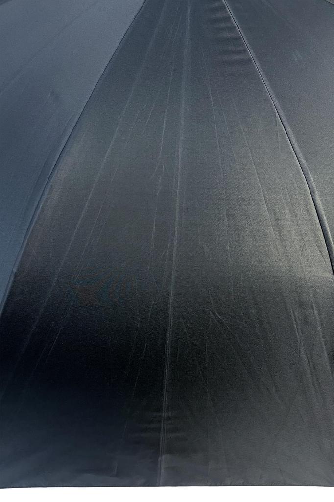 Rose Sangyo RIC Unisex 65cm Jump Solid 31653001 Umbrella, Black,