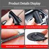 New 2026 Car Sticker 2Pcs Carbon Fiber Coaster Car Water Cup Anti-slip Pad Mat Auto Interior For Ford Focus Fiesta Mondeo Transi