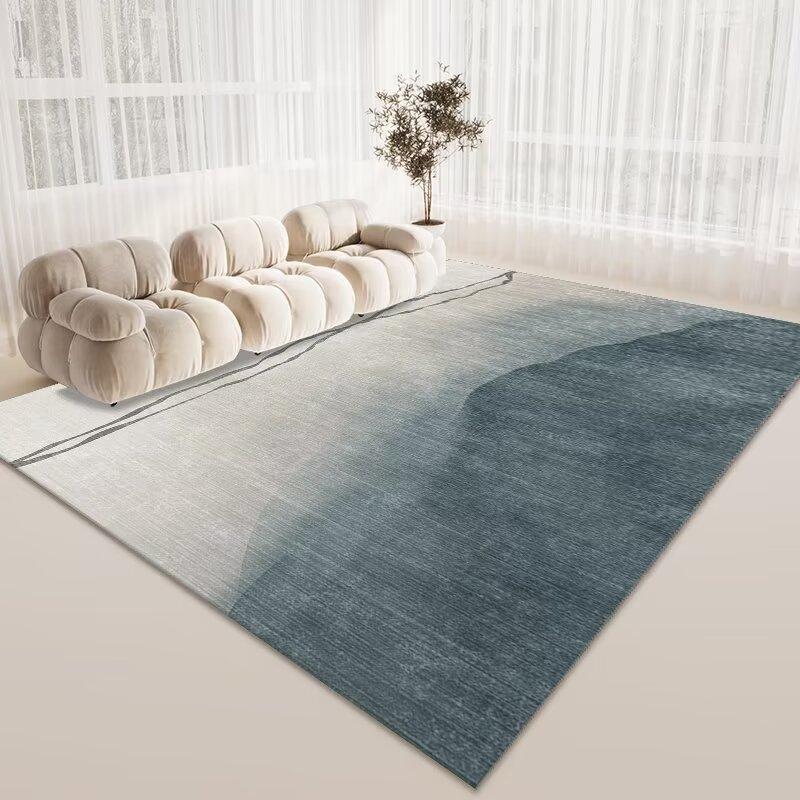 Nordic Style Living Room Sand Coffee Table Carpet, Bedroom Full Of Crystal Velvet Carpet, Study Dining Room Large Area Floor Mat