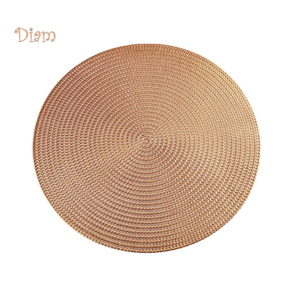 NO.HS Non-slip Insulation Bowl Mat Pad Restaurant Dinning Table Placemat Decor Heat Resistant Mat