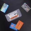 2/1pcs Car Sun Visor Card Holder Instrument Panel Pasting Organizer Temporary Parking Phone Number Clip Interior Stowing Tidying