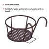 Railing hook hanging design Hanging Plant Rack Iron Flower Shelf  Windowsill potted arrangement