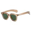 UV Protection Lightweight Comfortable Durable High Quality Retro Edgy Punk Trendy Square Shaped Male Sun Glasses