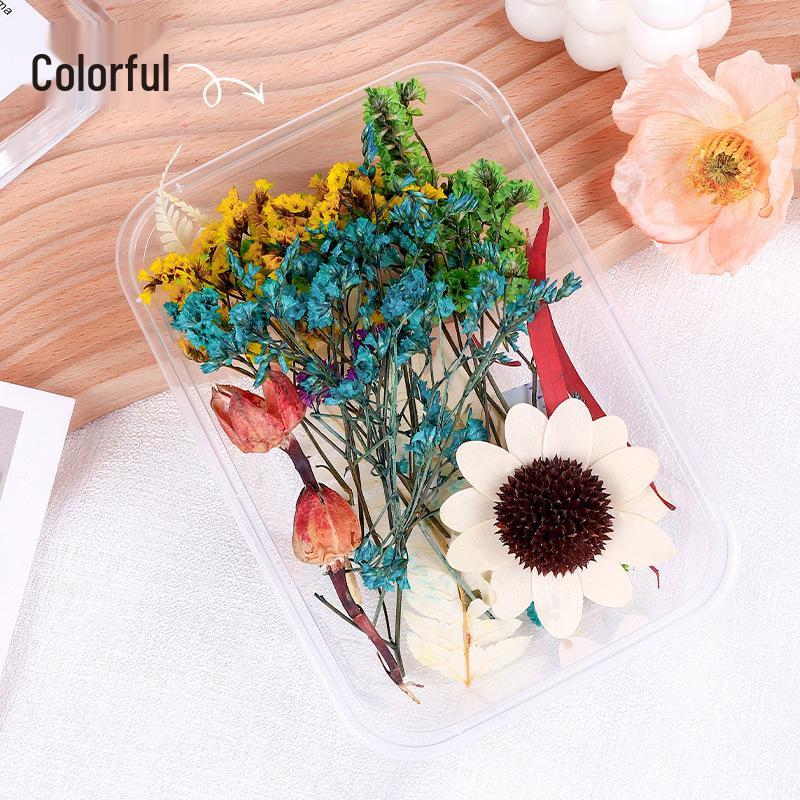 Eternal Dried Flower Photo Frame Decoration – Handmade Air-Dried Bouquet Ornament for March 8th