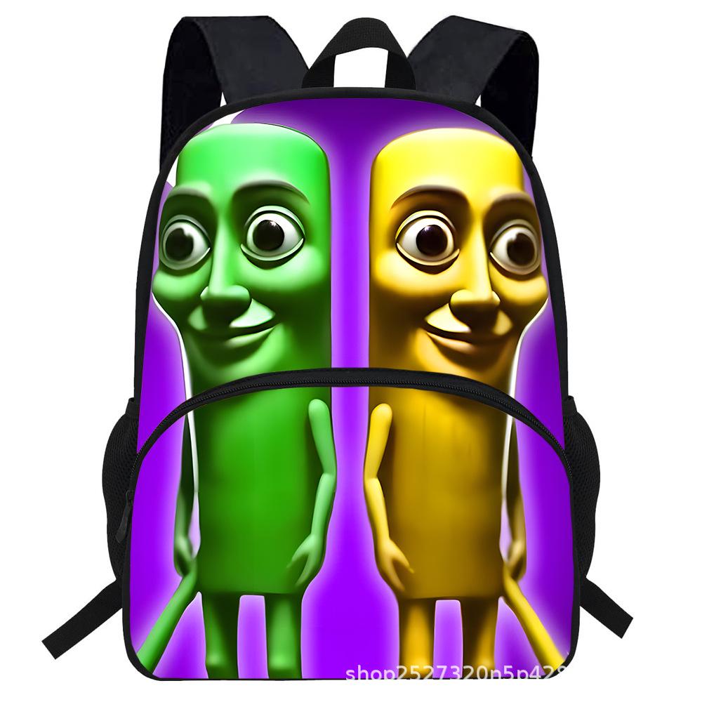 Stickman Italian Brainrot Backpack