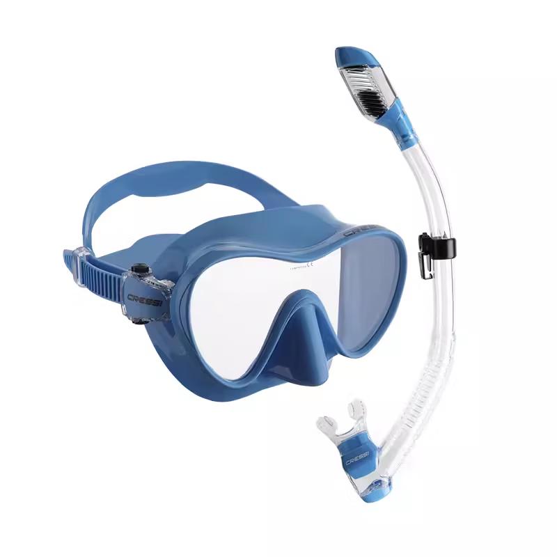Kids  F1 Full Dry Snorkel & Dive Mask Set