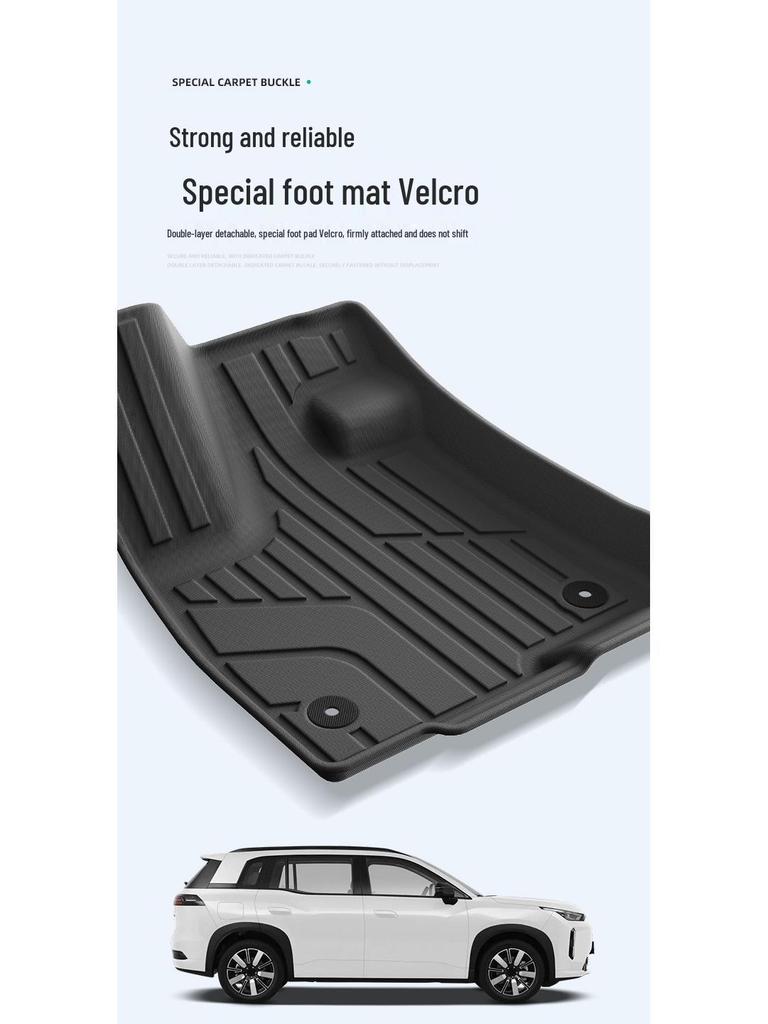 Compatible Floor Mats for AION i60 - TPE Car and Trunk Mats for 26 Models