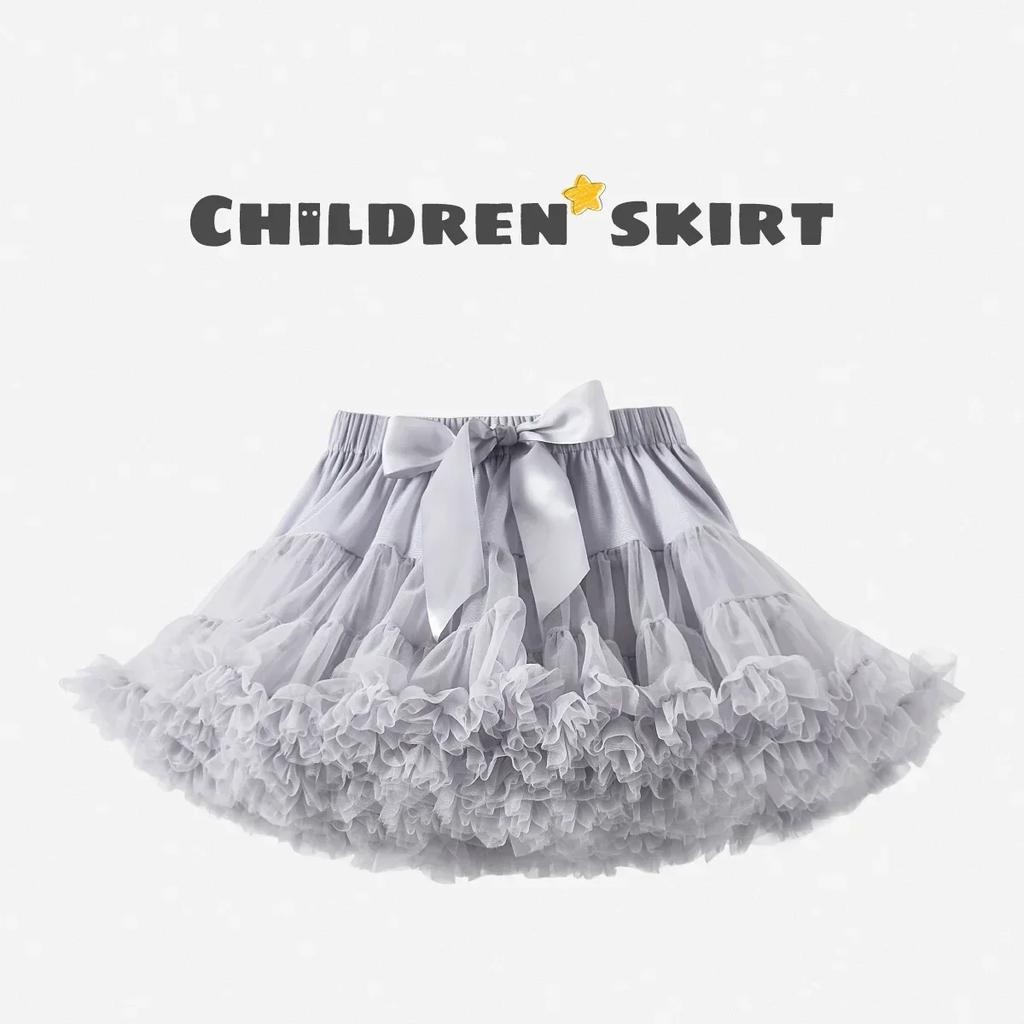 Baby Mädchen Tüllrock Flauschiger Rock Kleinkind Prinzessin Ballett Tanz Tüll Netzrock Kinder Kuchenrock Niedliche Mädchen Kleidung Unterrock Rock