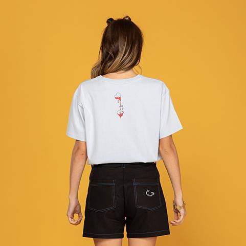 Raon 2019 Heart Beat T (Bu) Sky Blue/Free