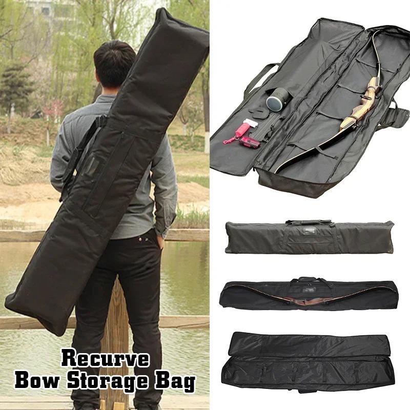 1 pièce Sac à Arc de Chasse en Toile Épaule pour Arc Recurve Support pour Tir sur Cible Sac de Transport pour Arc Sac à Dos