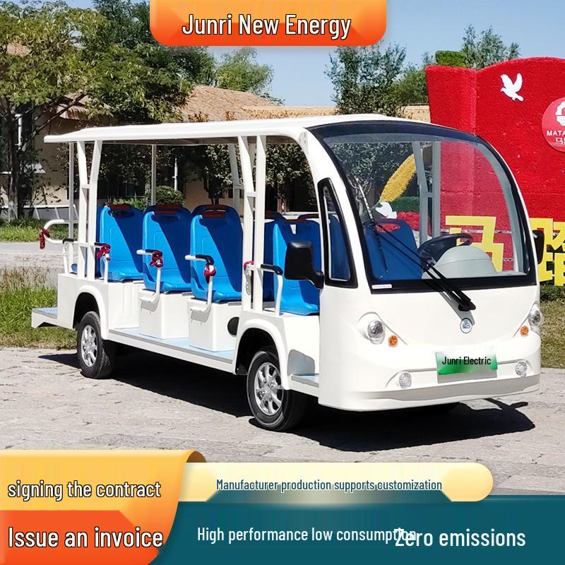 Electric Sightseeing Shuttle for Tours and Attractions