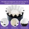 100pcs Wax Melt Liners Reusable Wax Warmer Leakproof Candle Warmer Liners Wax Tray for Scented Wax, Electric Wax Warmers Pluggable Wax Melter