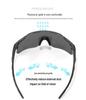 Photochromic Windproof Cycling Glasses for Men & Women - Ideal for Day/Night, Outdoor Sports, Mountaineering, Running, Driving