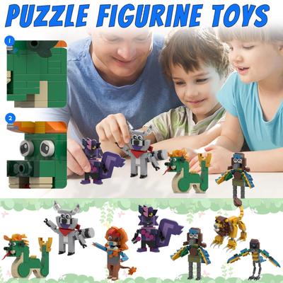 Building Block Handmade Model Games, Peripheral Toy Dolls, Creative Decorative Ornaments