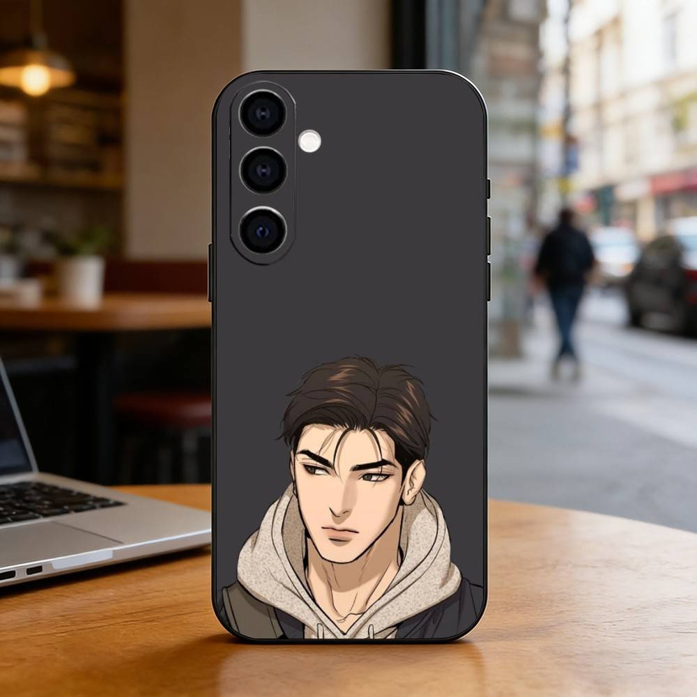 J-Joo J-Jaekyung Jinx Phone Case Black Silicone Soft For Samsung Galaxy A73,A72,A71,A70,A53,A52,A51 Samsung a13 5g