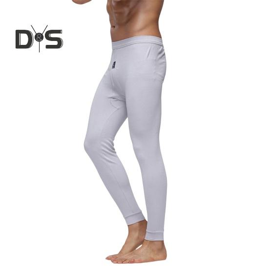 

Мужские брюки с эластичной резинкой на талии, термоизоляция, длинные кальсоны, однотонные, для путешествий, работы, школы, укороченные брюки, пижамные брюки L