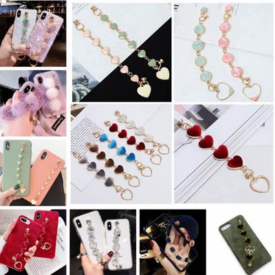 Mobile Phone Straps Phone Case Decoration Anti Lost Wrist Chain Mobile Lanyard Phone Pendant