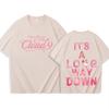 Megan Moroney Cloud 9 Tour Its A Long Way Down Tshirt Men Women Harajuku Short Sleeve Oneck Casual top Gift Springsummer new