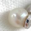 Used [8% OFF Coupon Distributed] TASAKI Diamond X Pearl PT850/PT900 D0.02 Necklace 3.5g White