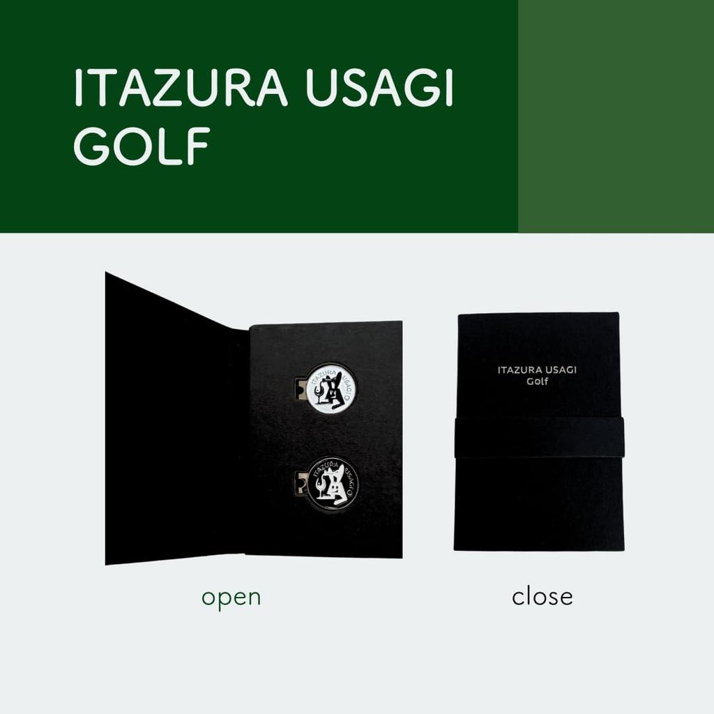 ITAZURA USAGI Golf Golf Marker (ITAZURA USAGI Wine Ver.)