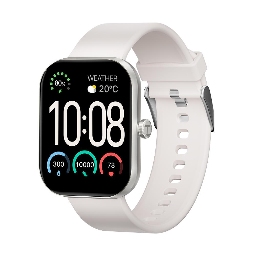 

HAYLOU Watch S6 Smartwatch 2.01 HD Display Smart Watch Bluetooth Voice Callings IP68 Waterproof Fitness Tracking Smartwatch белый