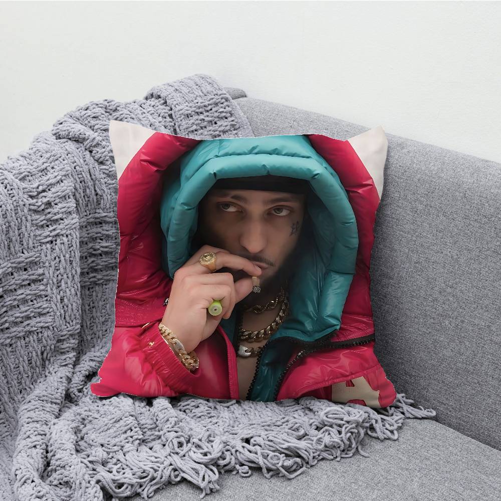 JC Reye Pillowcases Bedroom Living Room Sofa Home Decor Polyester Cushion Cover with Zipper