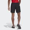 Adidas Logo Print Running Shorts Men Bottoms Black H59883
