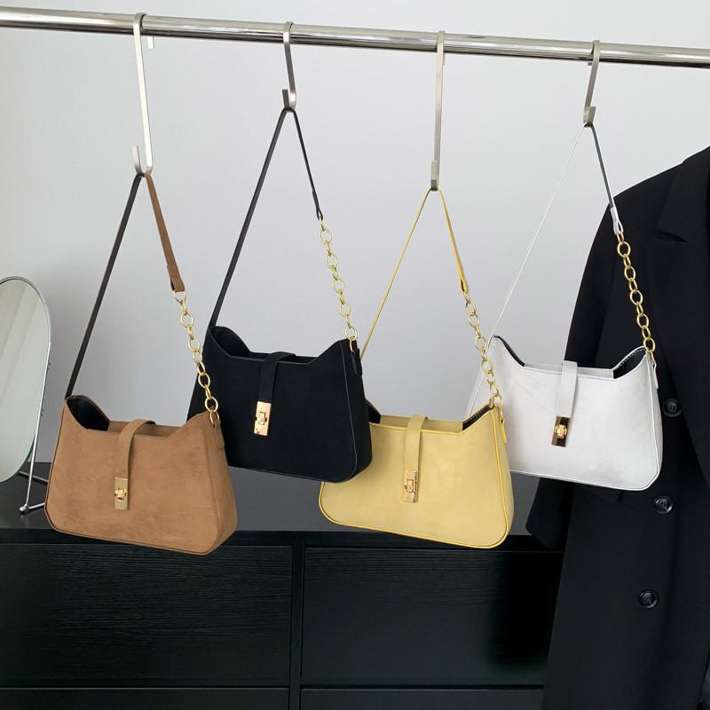 Elegant Casual Womens Small Square Bag With Chic Chain Design And Versatile Colors