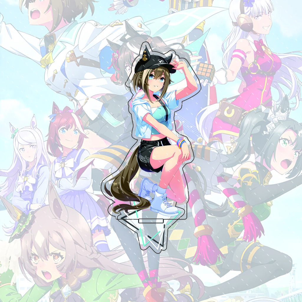 Game anime Pretty Derby 15 cm acrylic stand figure standing model multiple theme series desktop decoration gift