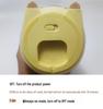 Capybara Silicone Night Light - Tap-Activated Cute Bedside Desk Lamp