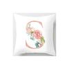Luxurious 26 Letter Polyester Pillow Case For Sofa Car And Home Decor