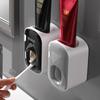 Yikeke Automatic Toothpaste Dispenser & Wall-Mounted Storage Rack Set