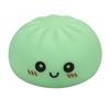 Aesthetic Led Bun: Glowing Bubble Spitting Squeeze Toy, Realistic Food Ornament, Solid Gel Sensory Stress Reliever, Gift