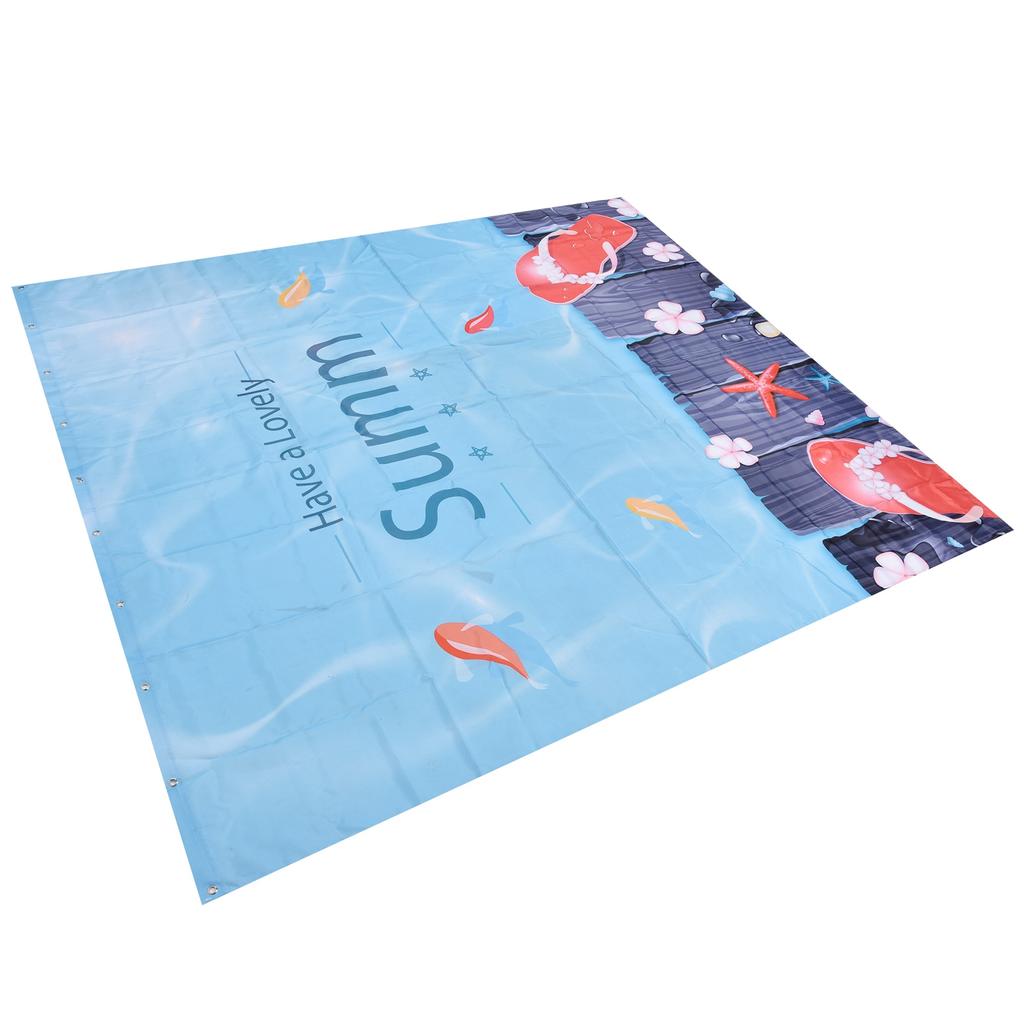 Summer Cool Curtain with Hook Waterproof Shower Curtain for Bathroom Home Bathtub180x200cm