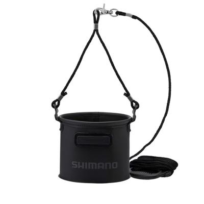 SHIMANO Water Bucket Real Black 17cm BK-053Q