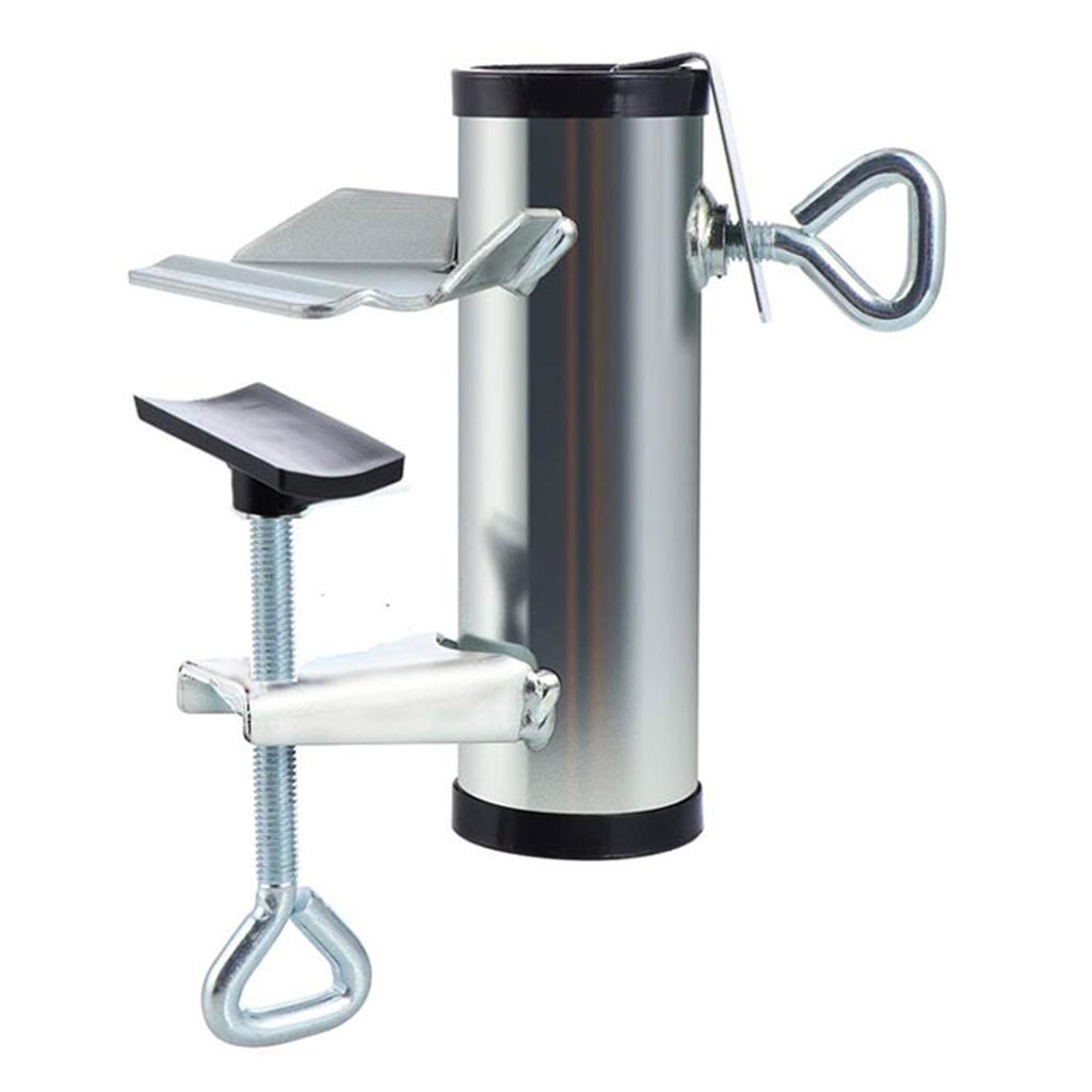 Outdoor Patio Umbrella Clamp Umbrella Clip Umbrella Stand Holder Patio Umbrella Stand for Beach Courtyard Balcony Deck
