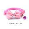 Pet Bowknot Collar with Bell Cute Cat Collar, Soft Comfortable Material, Adorable Pet Accessory for Cats, Pet Grooming Supplies