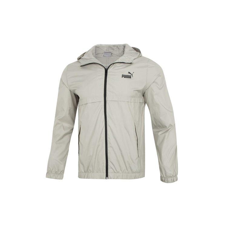 PUMA Jackets Men's Slate Gray Hooded Moderate Other 849462-68
