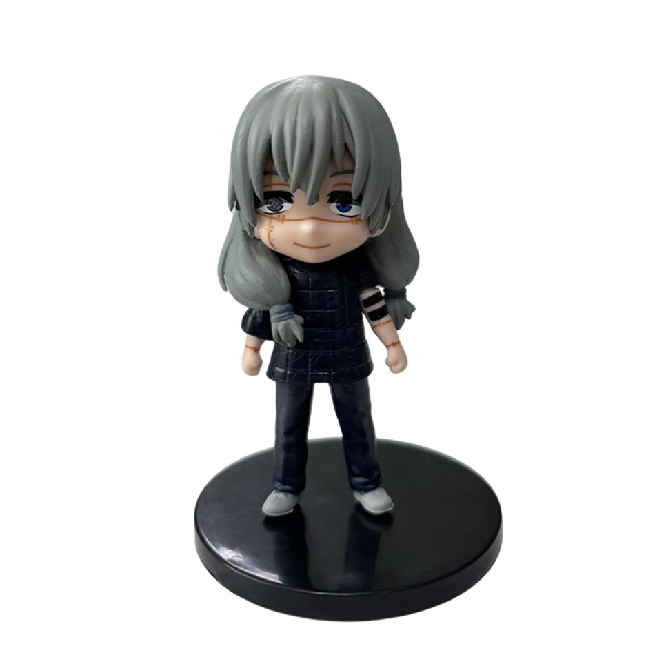 16Pcs/Pack Jujutsu Kaisen Q Posket Figure Satoru Gojo Geto Suguru Yuji 9cm Figurine Anime Collection Decoration Birthday Gift