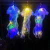1-5PCS Jellyfish Night Light Lamp Jellyfish RGB LED Lamp Bedroom Jellyfish Atmosphere Light Jellyfish Hanging Ceiling Lantern