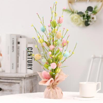 Easter Decoration Creative Easter Egg Decoration Tree Home Party Scene Desktop Ornament