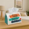1pc Love Yourself Tissue Box with Positive Affirmation Quotes & Colorful Cover - Decorative Tissues Suitable for Holiday Parties, Home Decor, Self-Est