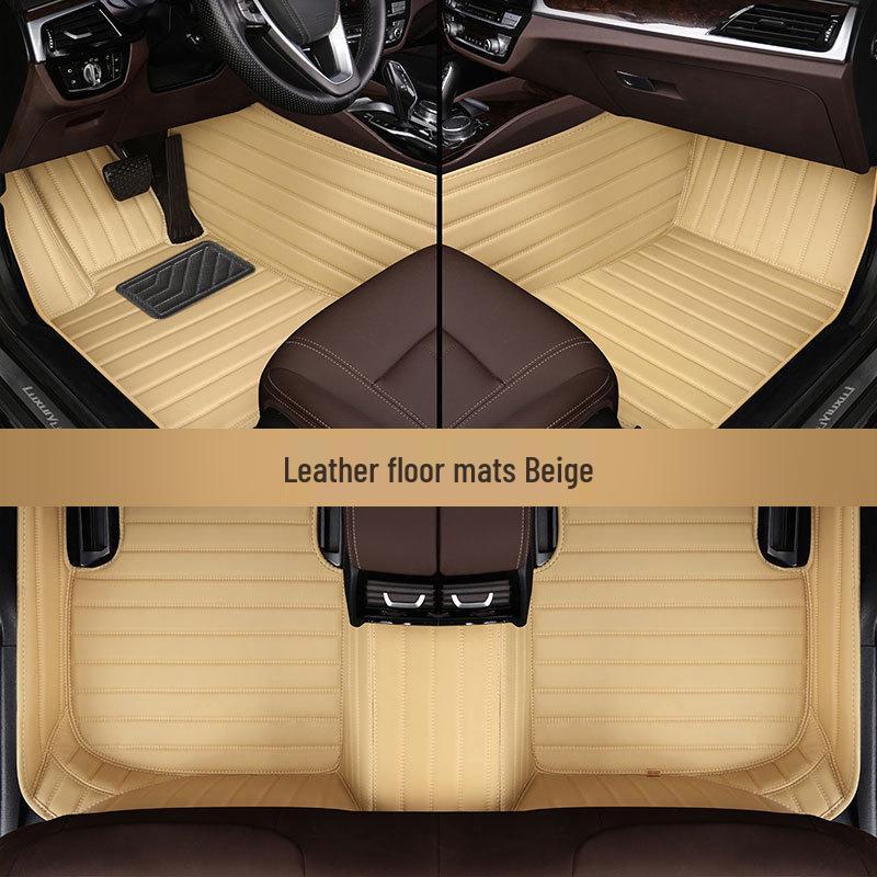 Honda CRV 24-Model Fully Enclosed Genuine Leather Floor Mats (10/22/16)