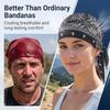 Breathable Bandana Headscarf Quick Dry Pirate Hat New Chemo Cap  Unisex